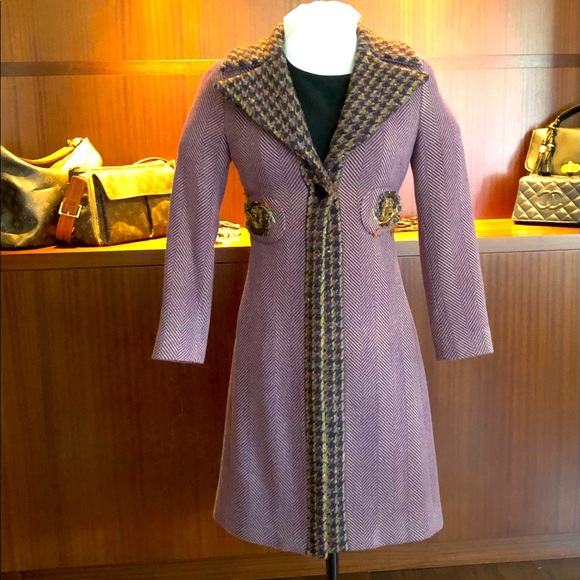 ETRO WOOL COAT - a showstopper from the 2005 Fall collection - Picture 2 of 11